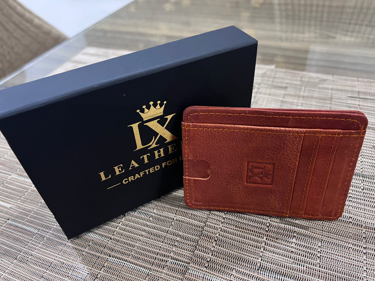 Customer review and leather wallet