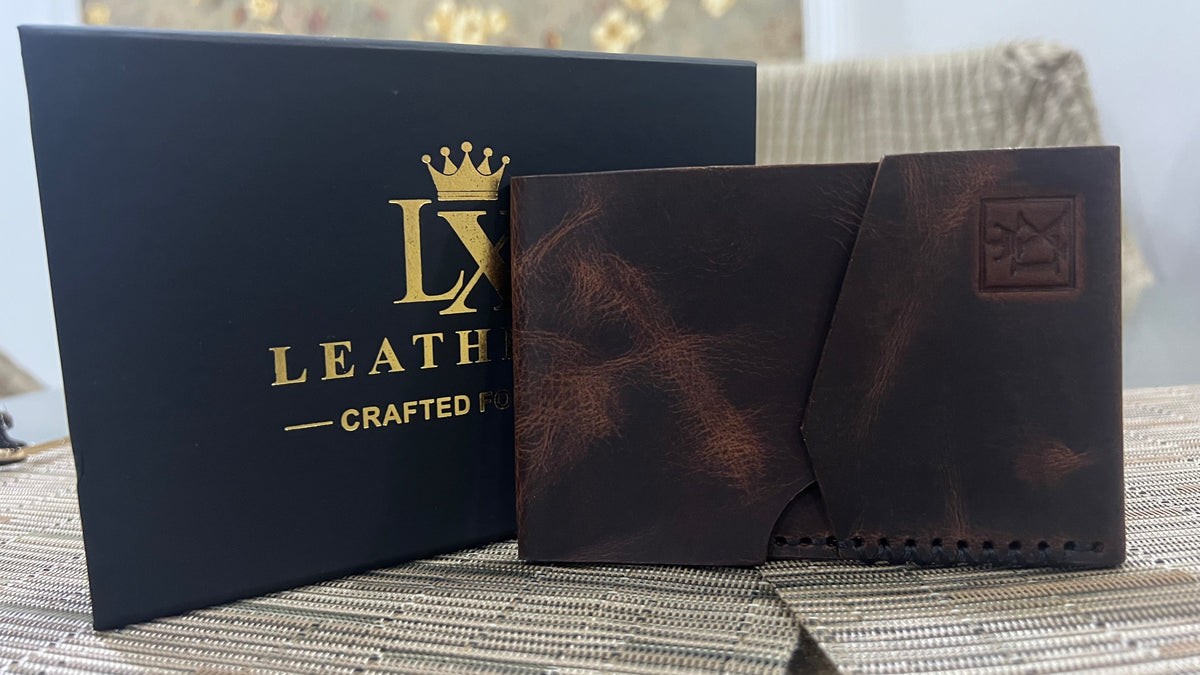 Customer review and leather wallet